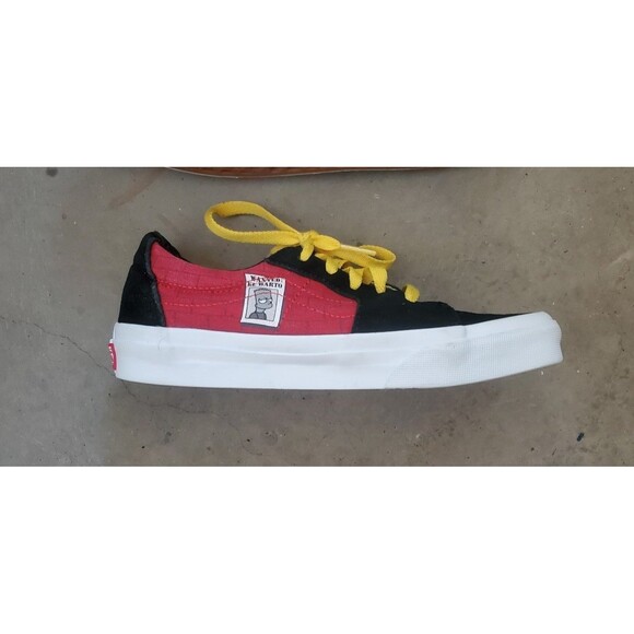 The Simpsons EL BARTO Vans Graffiti Sk8-Low Sneakers  Mens 4.5 Womens 6 - Picture 3 of 10